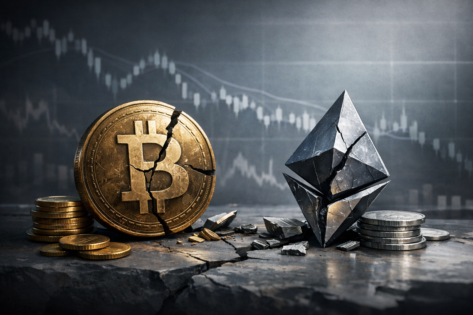 Why is Crypto Down Today? Bitcoin Drops Below $70K, Ethereum Follows Suit 